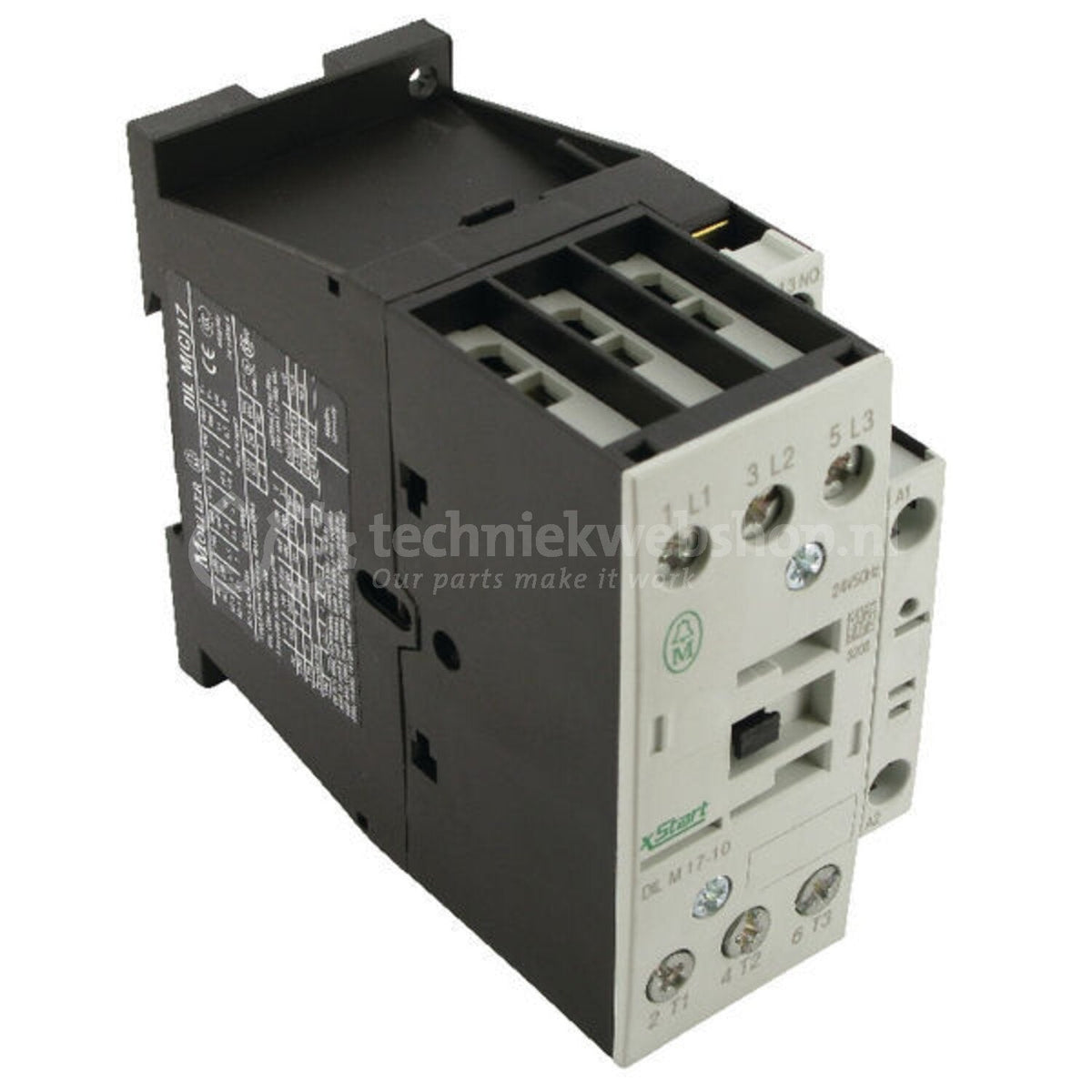 Eaton DILM17-10 Contactor 24V 50Hz 7.5kW 24V50HZ IP00