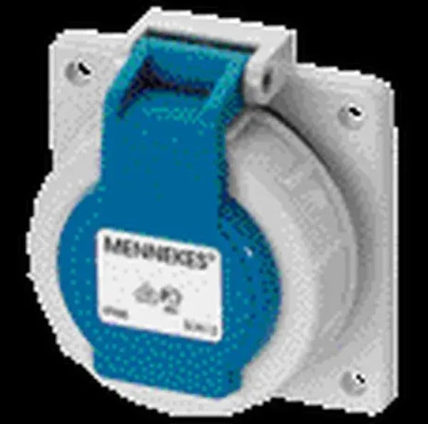 Mennekes Schuko Surface-Mounted Socket - 16A 230V IP68 - Model 17006 16A2p+E