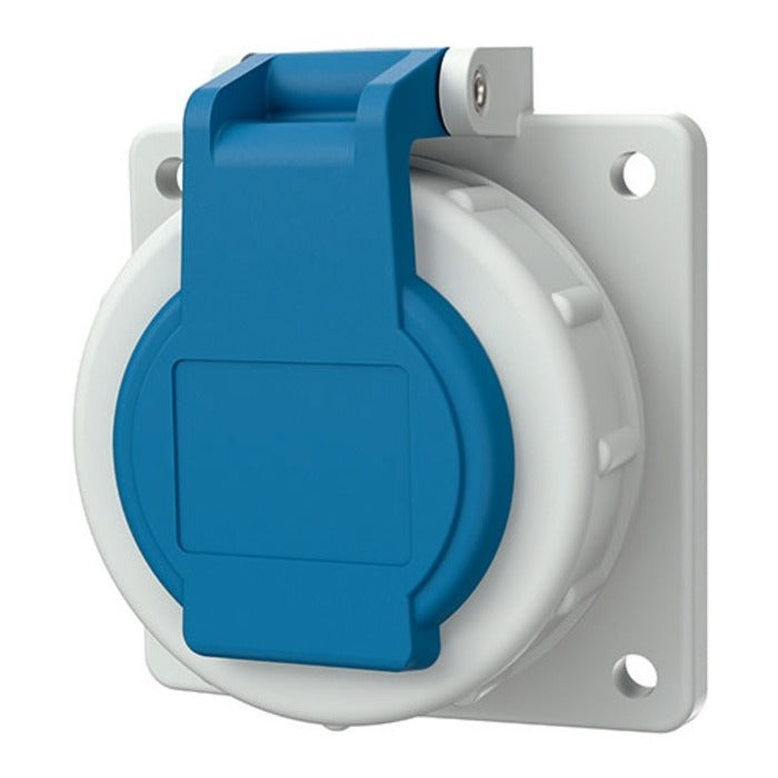 Mennekes Schuko Surface-Mounted Socket - 16A 230V IP68 - Model 17006 16A2p+E