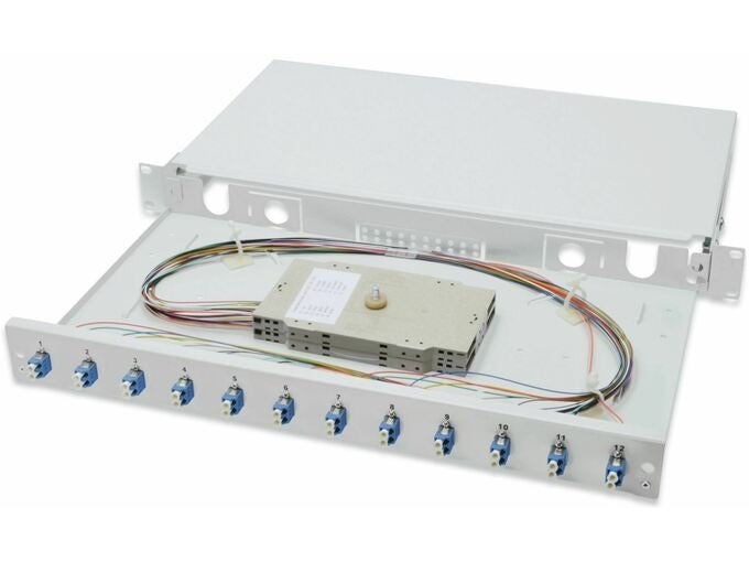 DIGITUS Professional Fiber Optic Cable Tray - 1U - 48.3 cm (19") - DN-96330/9