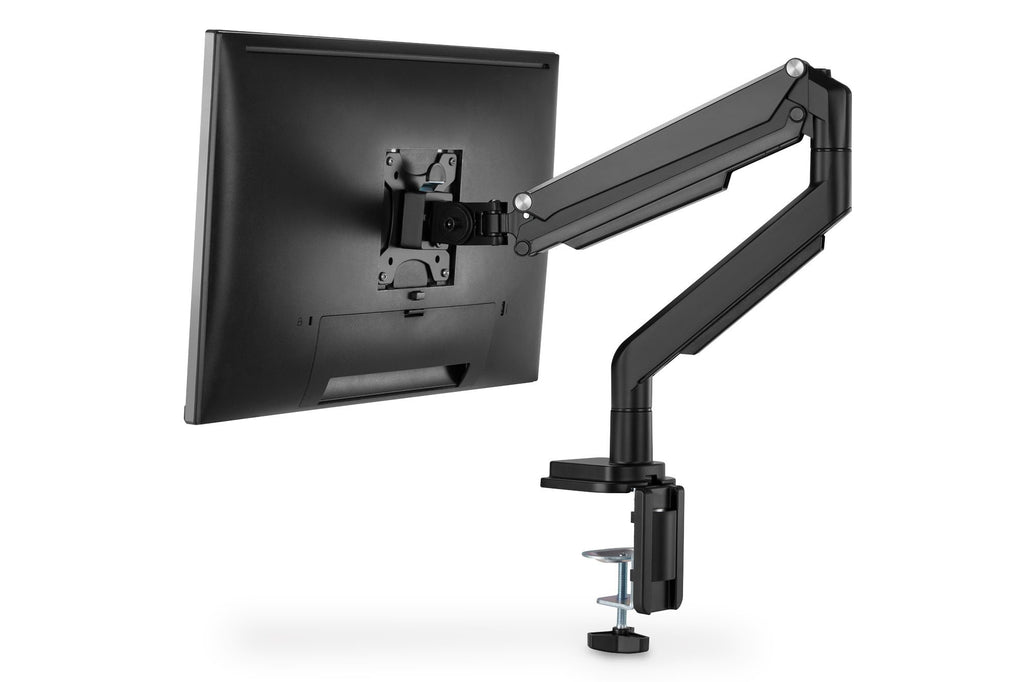 DIGITUS DA-90394 Table Mount for LCD Display - Plastic, Aluminum, Steel - Matte Black - 17"-32"