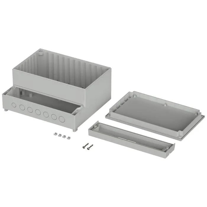 Bopla Controller Housing, 257 x 217 x 112 mm, Light Grey, ABS - 1 Piece (41250609)