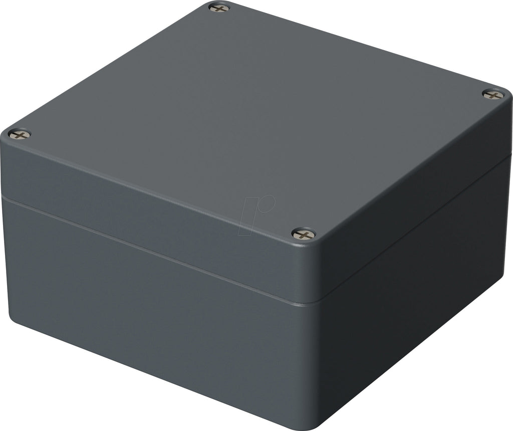 Bopla Euromas A 127 Universal Enclosure 180 x 180 x 101 mm Aluminum Silver-Grey (RAL 7001) 01127000.H