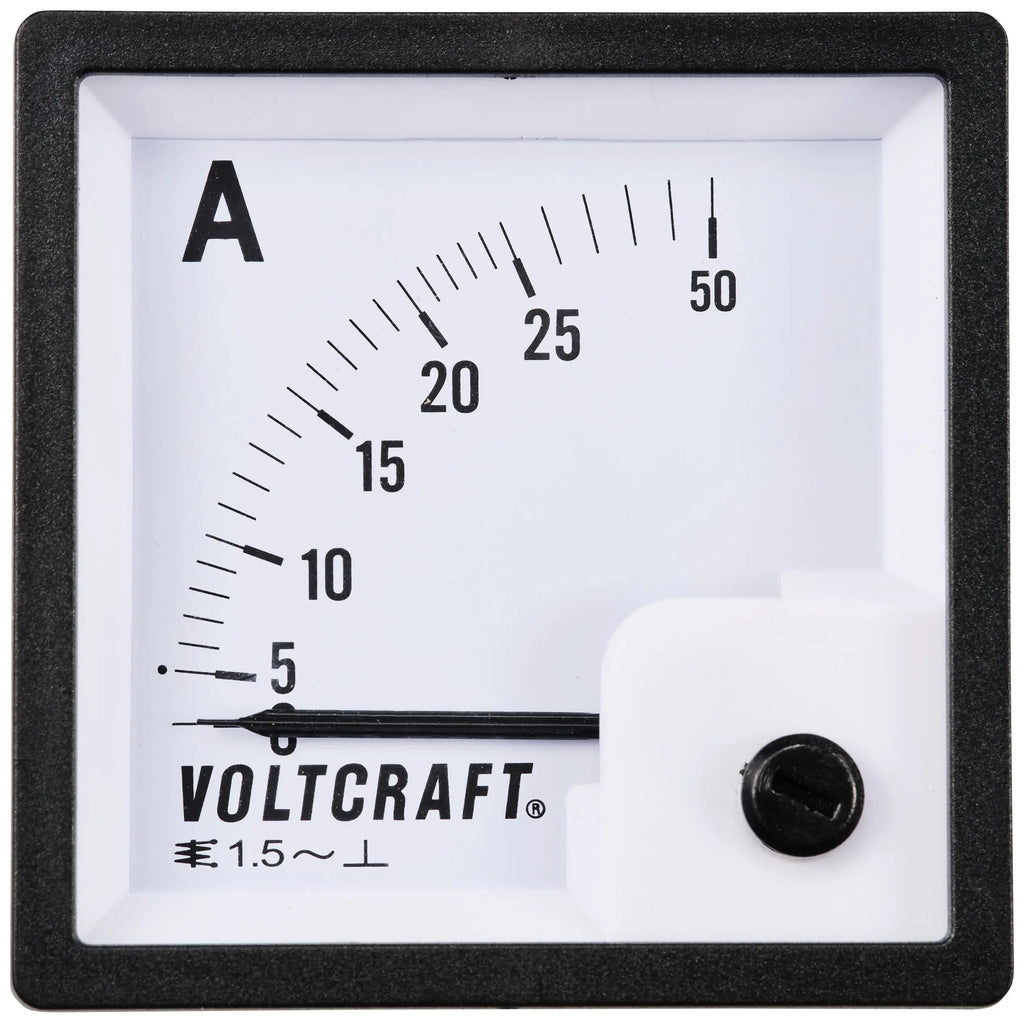 Voltcraft AM-72X72/25A Analog Panel Meter 25 A
