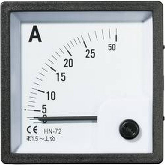 Voltcraft AM-72X72/25A Analog Panel Meter 25 A