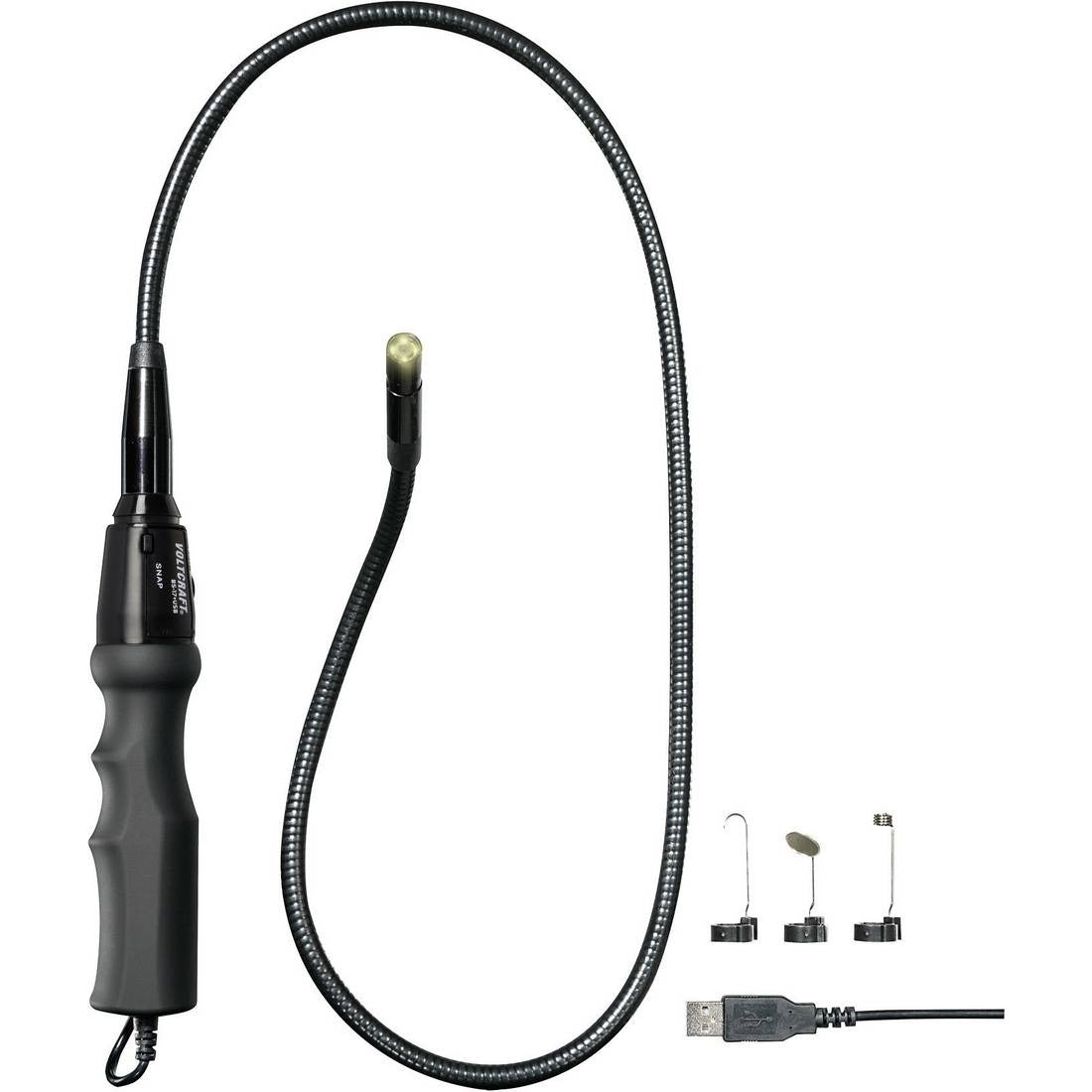VOLTCRAFT USB Endoscope BS-17+ 8 mm Diameter 93 cm Length (BS-17+)