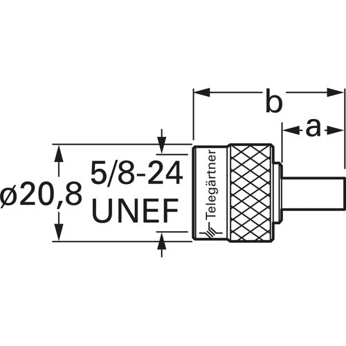 Telegärtner N-Cable Socket Crimp - RG-214/U - 1 Piece - B2912 (J01021A0145)