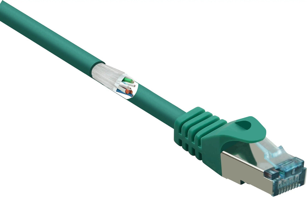 Telegärtner MP8 FS 600 Network Cable 15 m SFTP Cat.7 Red L00006A0041 RJ-45