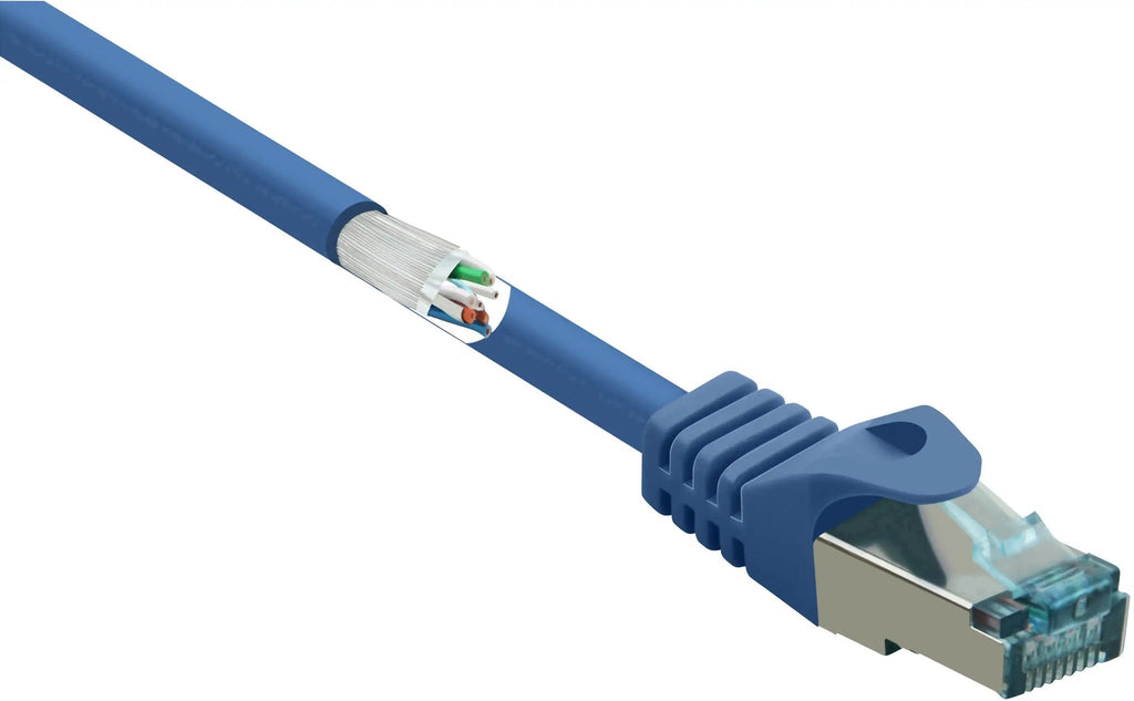 Telegärtner MP8 FS 600 Network Cable 15 m SFTP Cat.7 Red L00006A0041 RJ-45