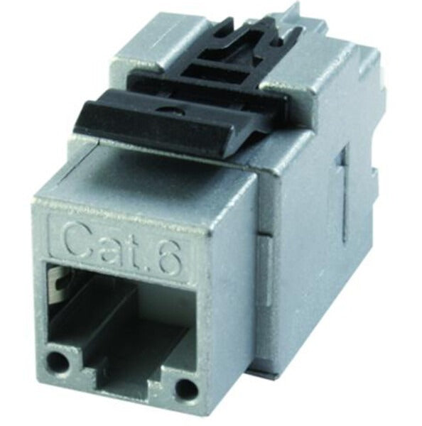 Telegärtner - Connection Box - AMJ45 8/8 K Up/50 - Cat.6A - Pearl White RAL 1013 - 2xRJ45 (J00020A0501)