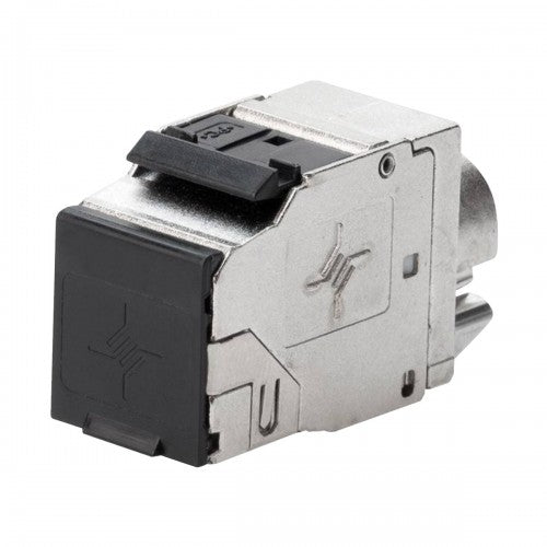 Telegärtner AMJ45/B K - Output Socket - Underfloor Mounting - CAT 6a - STP - RJ-45 - Alpine White (J00020A0507)