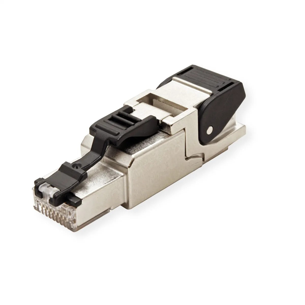 Telegärtner MP8 FS 500 Patch Cable, RJ-45 (M) to RJ-45 (M), 15 m, SFTP, CAT 6a, Shielded, Halogen-Free, White, RAL 9003