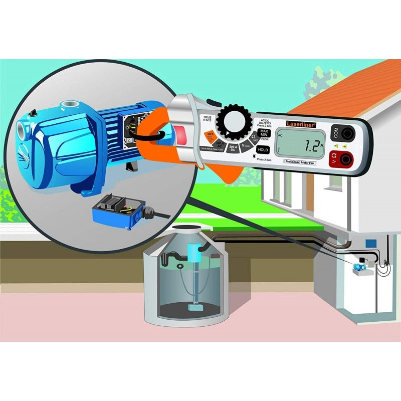 Laserliner 083.040A Socket Tester (MULTICLAMP-METER PRO)