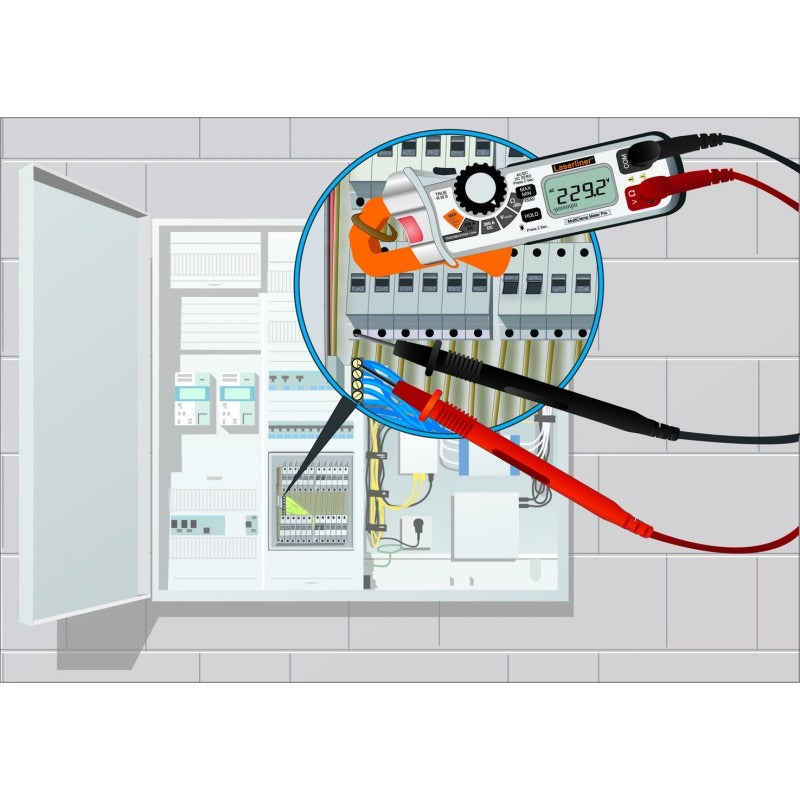 Laserliner 083.040A Socket Tester (MULTICLAMP-METER PRO)