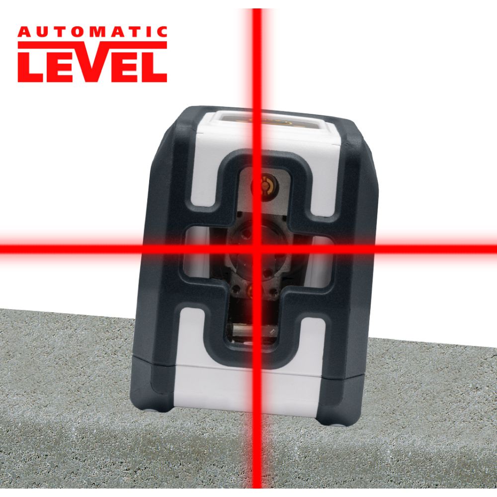 Laserliner SmartCross-Laser X Self-Leveling Cross Line Laser, 10 m Range (036.735E)