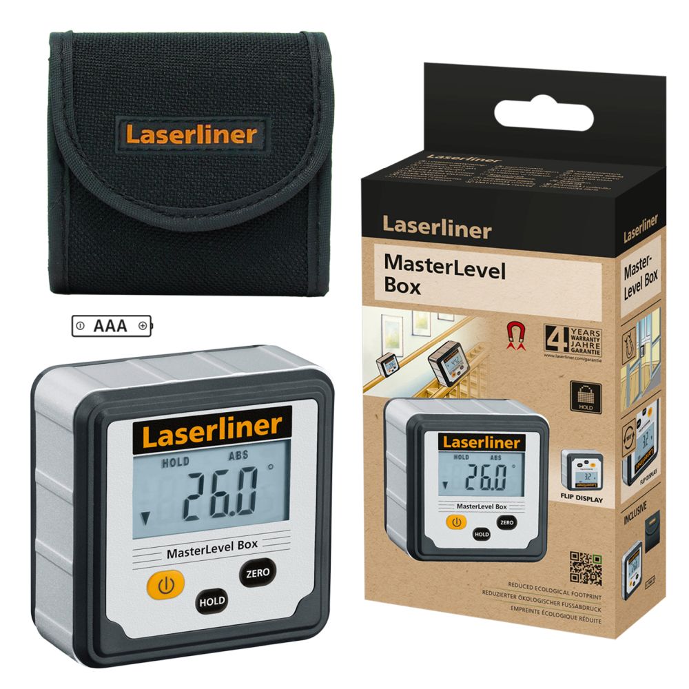Laserliner MasterLevel Box 081.260E Digital Spirit Level (081.260E)
