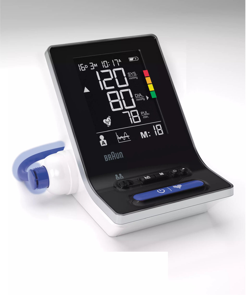 Braun ExactFit 3 - Upper Arm Blood Pressure Monitor - 2 Users - BUA6150WE