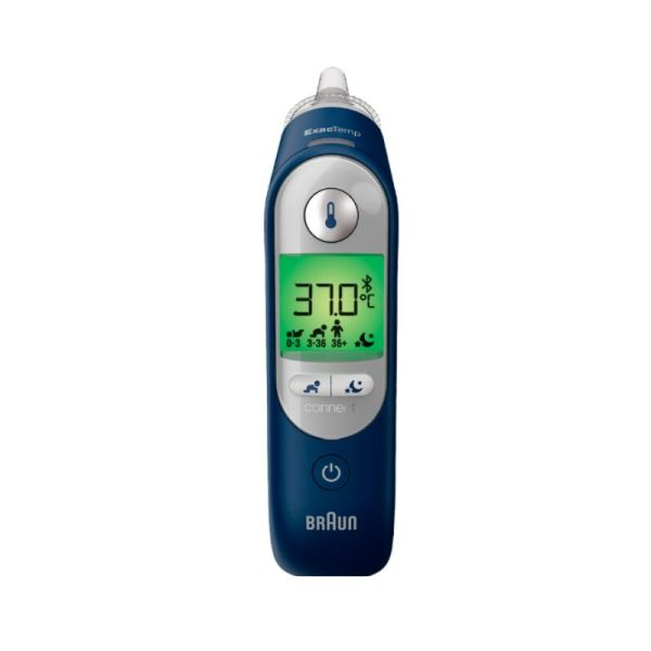 Braun ThermoScan 7+ Connect Fever Thermometer with Bluetooth (IRT6575)