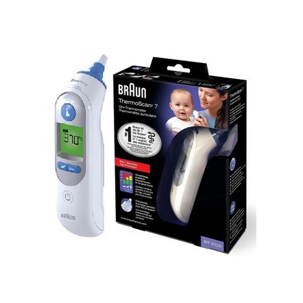 Braun ThermoScan 7 IRT 6520 Fever Thermometer