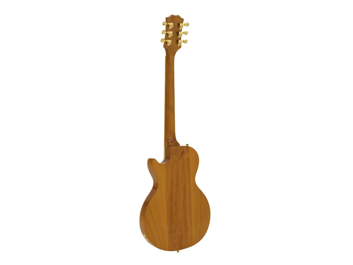 DIMAVERY LP-600 Electric Guitar Brown (26215181)