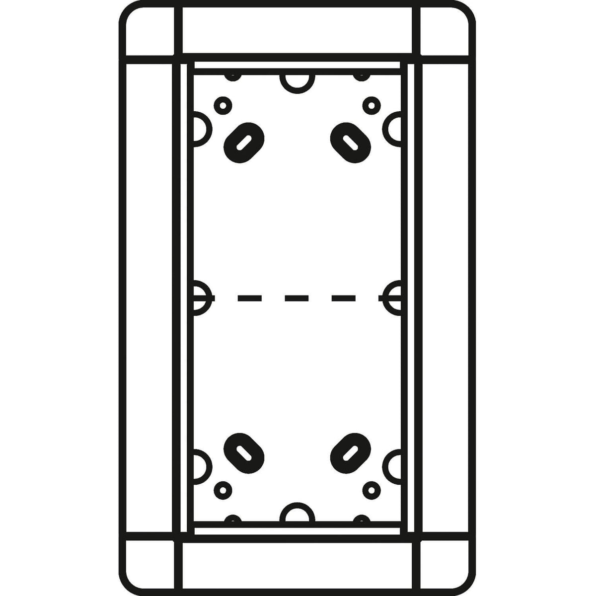 RITTO 18812/20 Frame UP 2-Gang Silver (1881220)