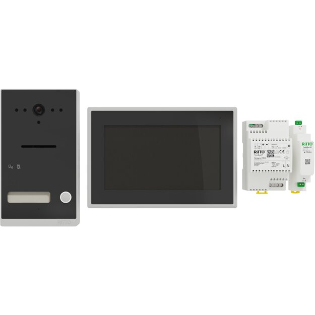 Ritto Listo Video RGE2092150 Single-family House Set TwinBus IP 1