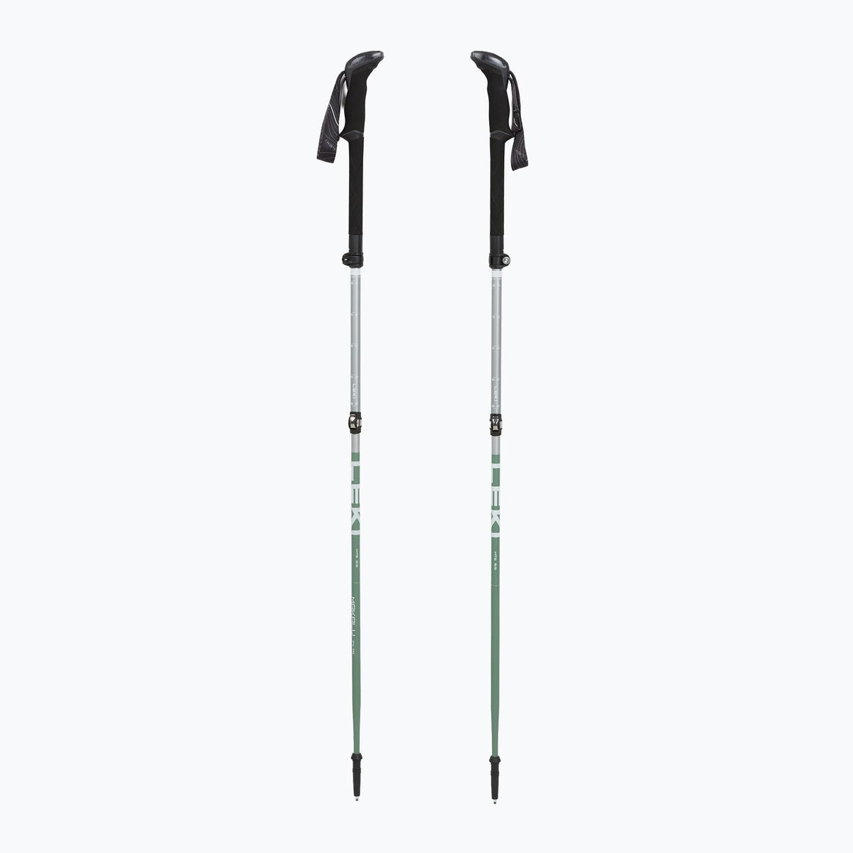 Kije trekkingowe Leki Makalu FX TA - grey