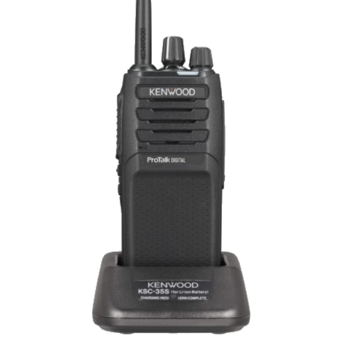 ProTalk TK-370 1D License-Free UHF Handheld Radio, Digital dPMR446 & Analog PMR446, 48 Channels
