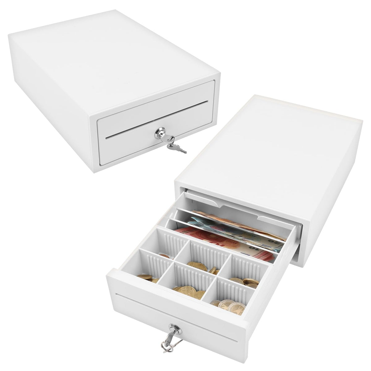 Olympia Cash Drawer 208 Mini White, Model 947990113