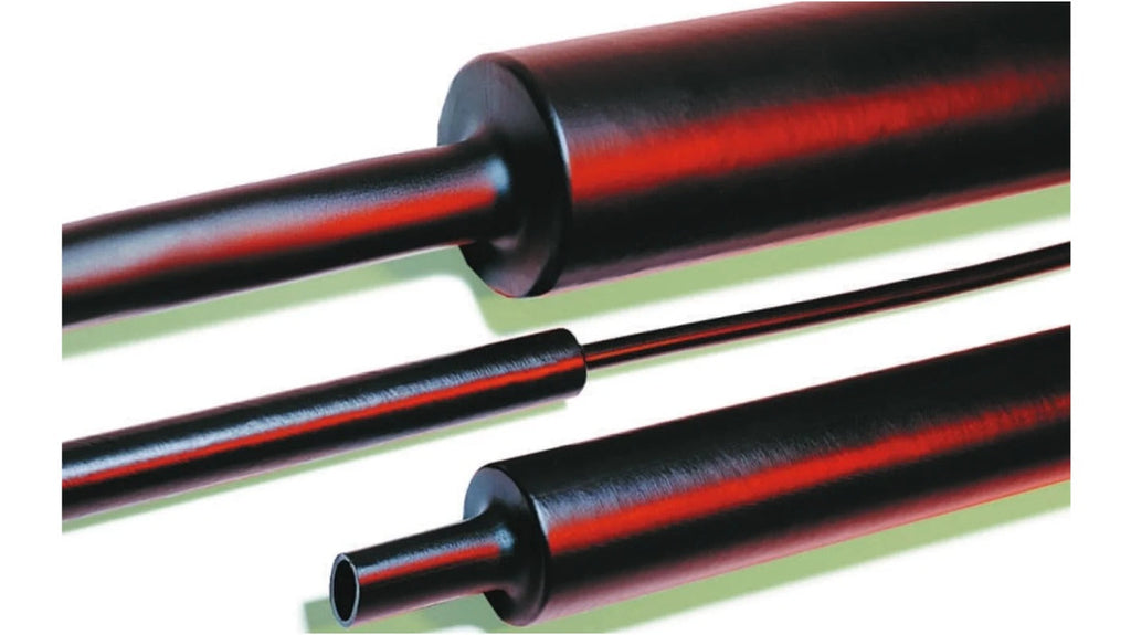 HellermannTyton Heat-shrink Tubing Kit Polyolefin 4:1 (MA47 Kit PO-X BK 8)