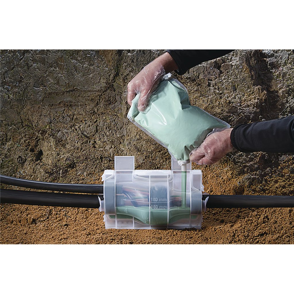 Hellermann Tyton T-2/ SF - Green - Transparent - Polyurethane - 380 mm - 225 mm - -25 - 120 °C (435-12070)