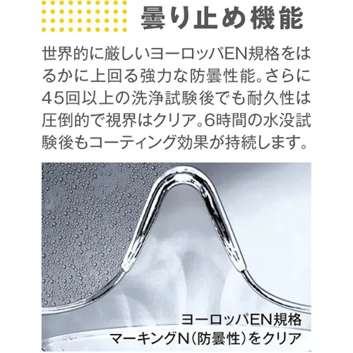 Uvex Safety Glasses Transparent with Anti-Fog and UV Protection (9178415)