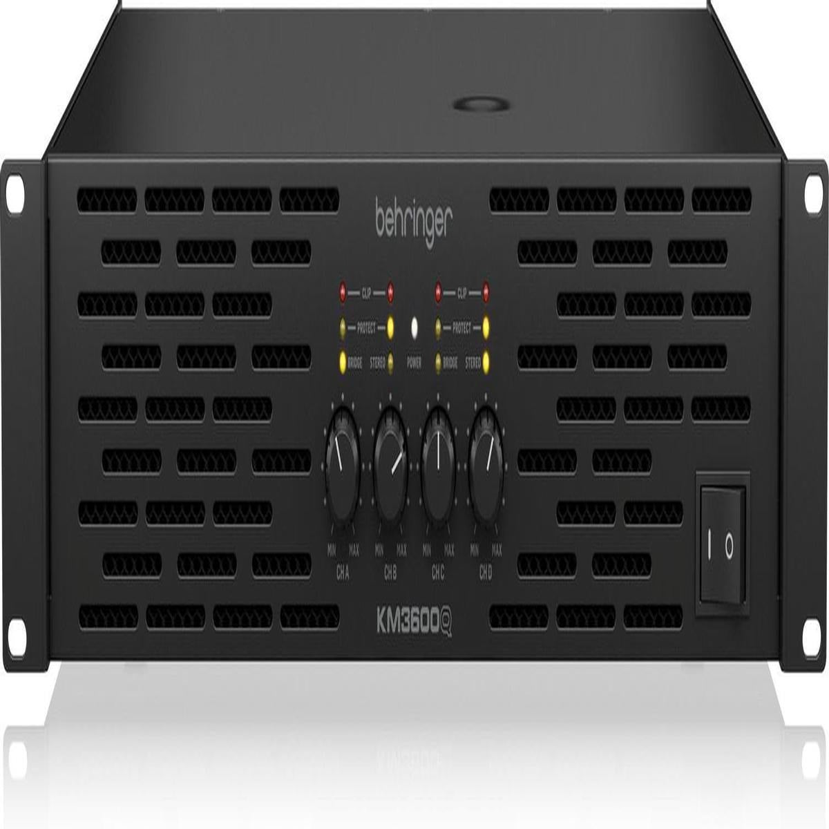 Behringer KM3600Q Wzmacniacz mocy 4-kanałowy