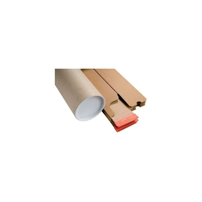ColomPac Shipping Tube for DIN A2 Formats Brown 10 Pieces (CP 072.02)