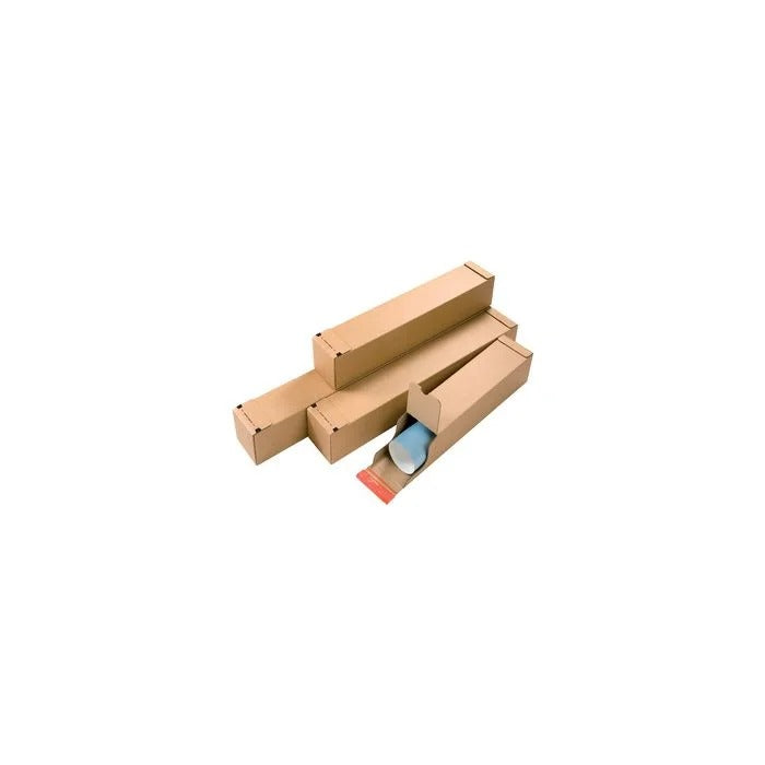 ColomPac Shipping Tube for DIN A2 Formats Brown 10 Pieces (CP 072.02)