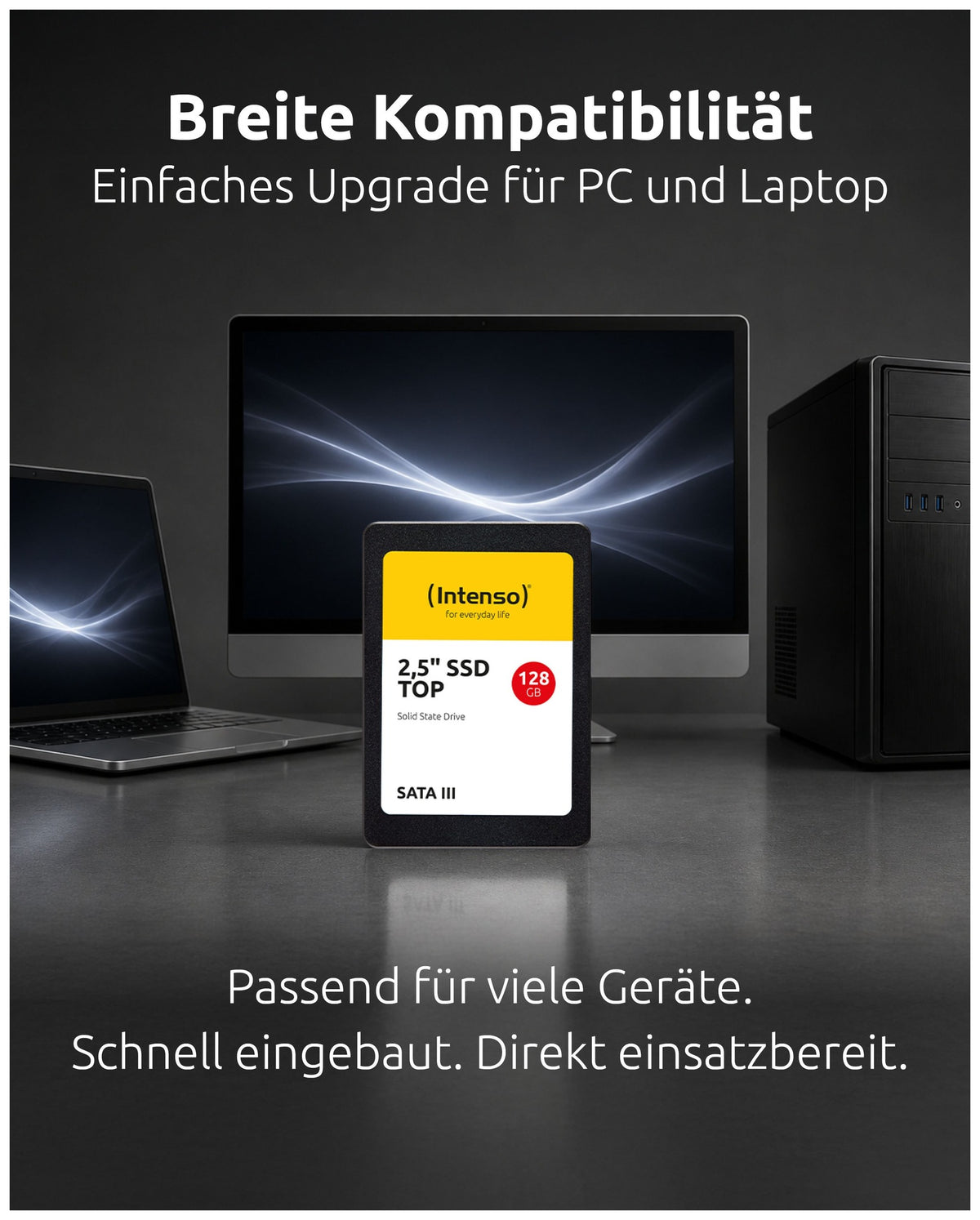 Intenso Top Performance SSD - 128GB - 2.5" - SATA 6Gb/s