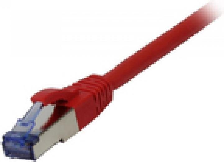 Synergy 21 RJ45 Patch Cable CAT6A 500MHz 15 m Red S-STP TPE/LSZH AWG26 with Cat.7 Cable mitCat.7 S217722
