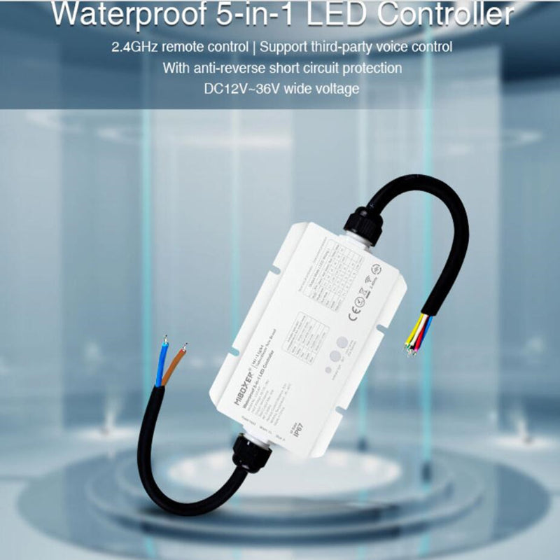 Miboxer Waterproof LED Controller 5 in 1 2.4 G Milight/Miboxer LS2-WP