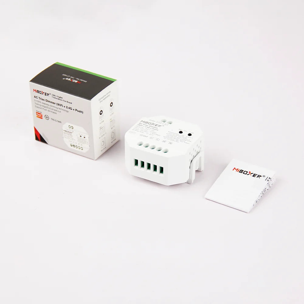 Miboxer Synergy 21 LED AC TRIAC Dimmer WiFi+2.4 G+Push*Milight (TRI-C1WR)