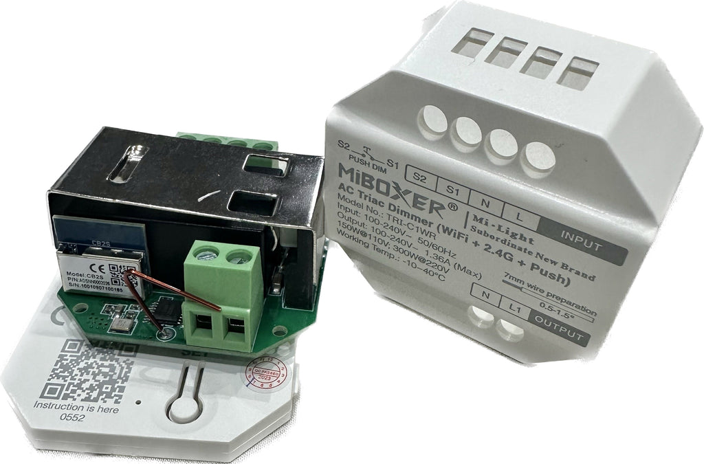 Miboxer Synergy 21 LED AC TRIAC Dimmer WiFi+2.4 G+Push*Milight (TRI-C1WR)