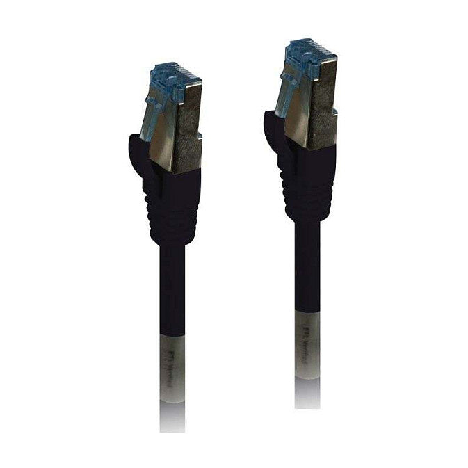 Synergy 21 S216500 RJ-45 Male/Male Cat6a S/FTP Cable 20 m Black