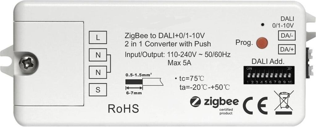 Synergy 21 Controller EOS 10 ZigBee to DALI Converter - S21-LED-SR250077