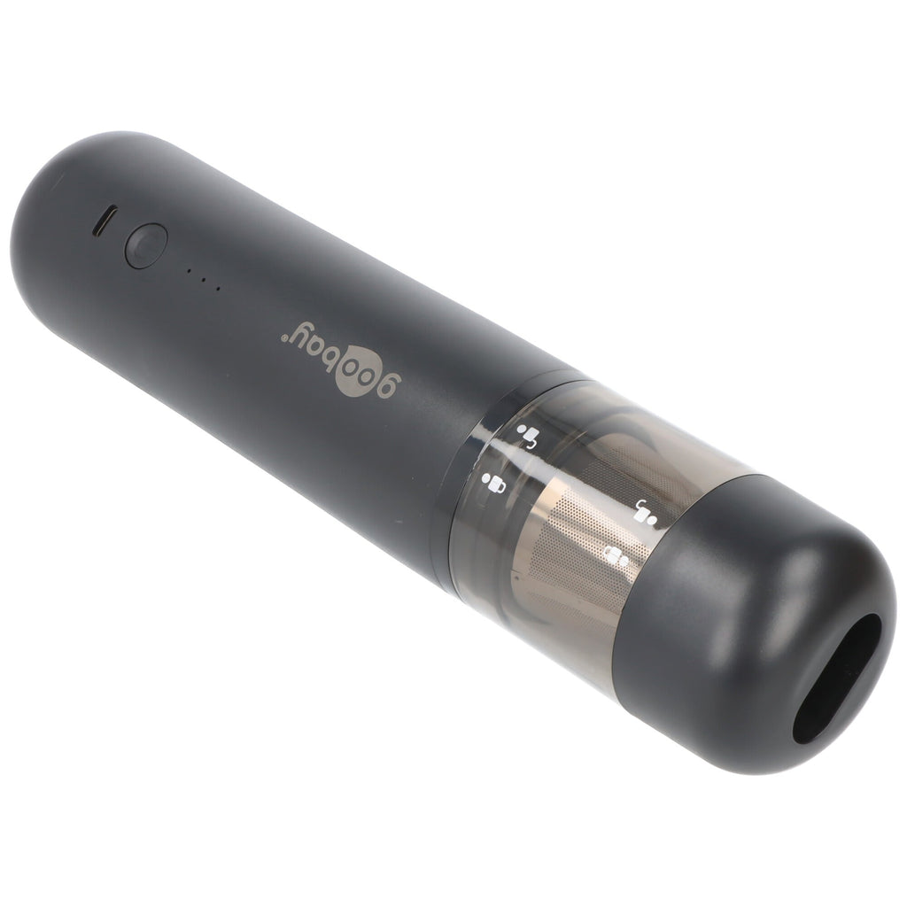 Goobay Mini Vacuum Cleaner - Black with 7 Attachments