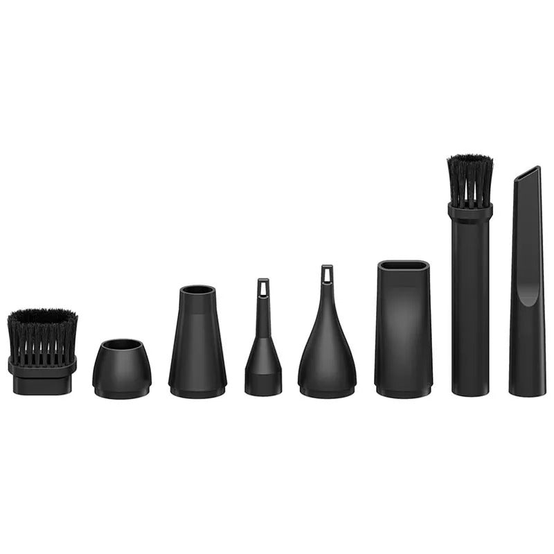 Goobay Superior Black Dust Blower Cleaning Set with 8 Attachments (77831)
