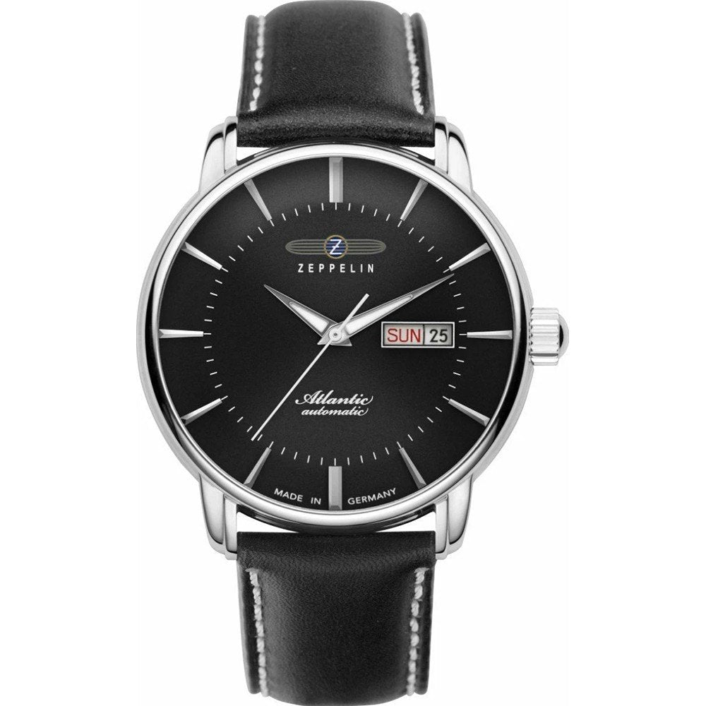 Zeppelin Atlantic 8466-2 Automatic Watch Black Dial