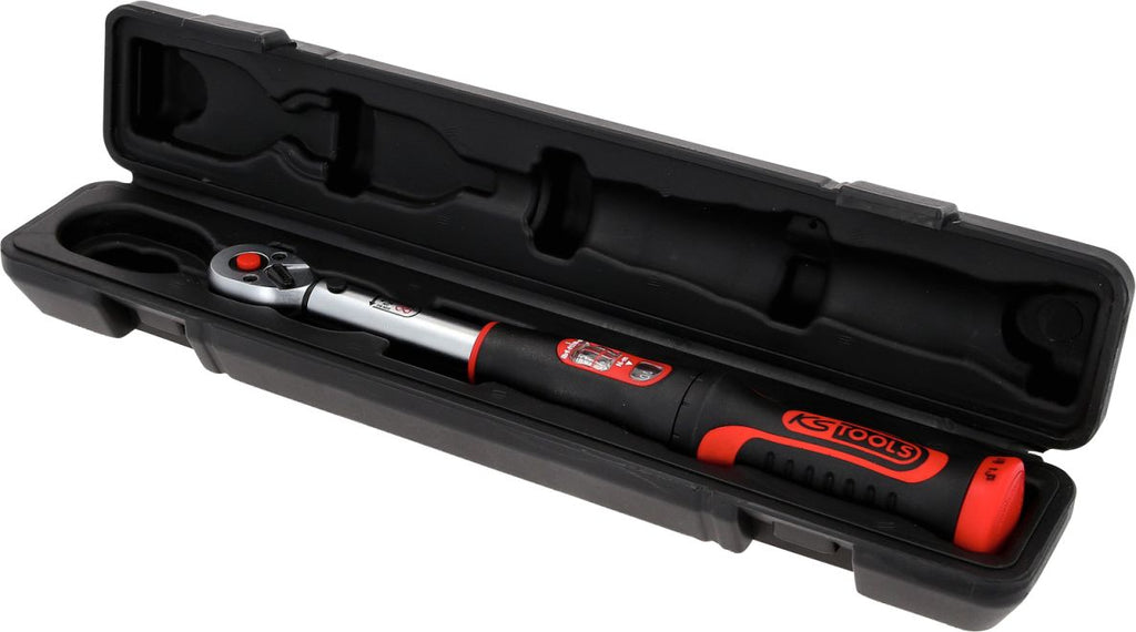 KS TOOLS Torque Wrench 3-18 lbf ft, 275 mm Length, 1/4" Square, Model 516.9012