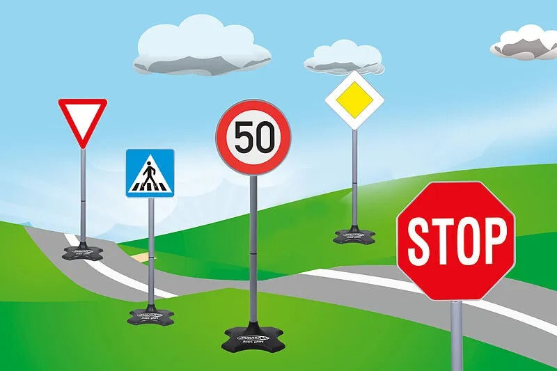 Traffic Sign Set - Grand A - Model 460257