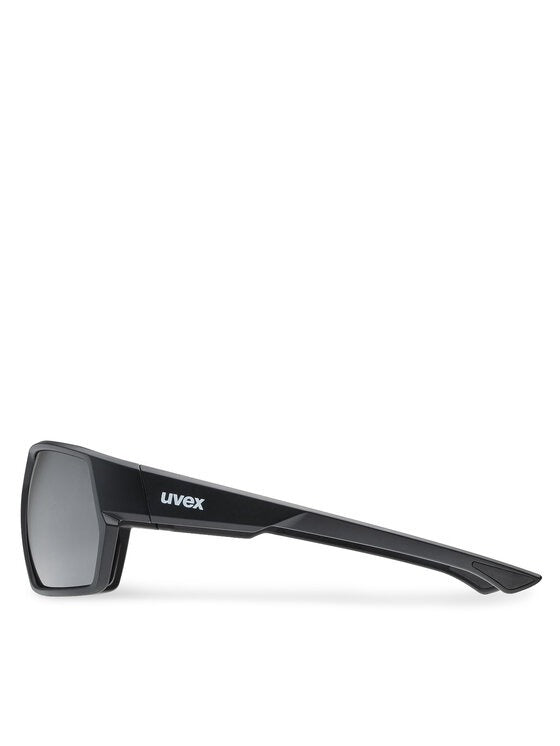Okulary rowerowe Uvex Sportstyle 238 - black matt/mir.silver