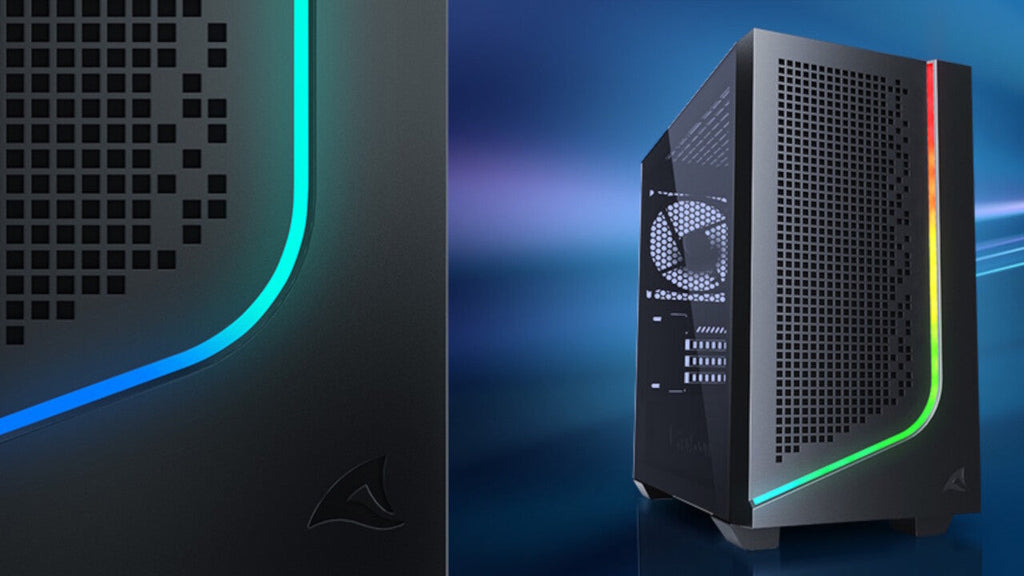 Sharkoon J1000 ARGB - mATX Case - Black