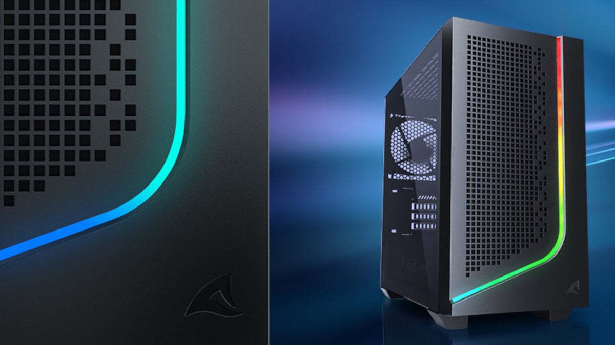 Sharkoon J1000 ARGB - mATX Case - Black